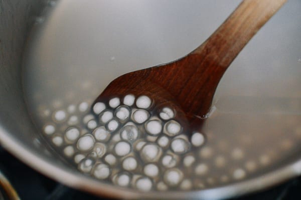 How To Cook Tapioca Pearls With Step By Step Photos The Woks Of Life