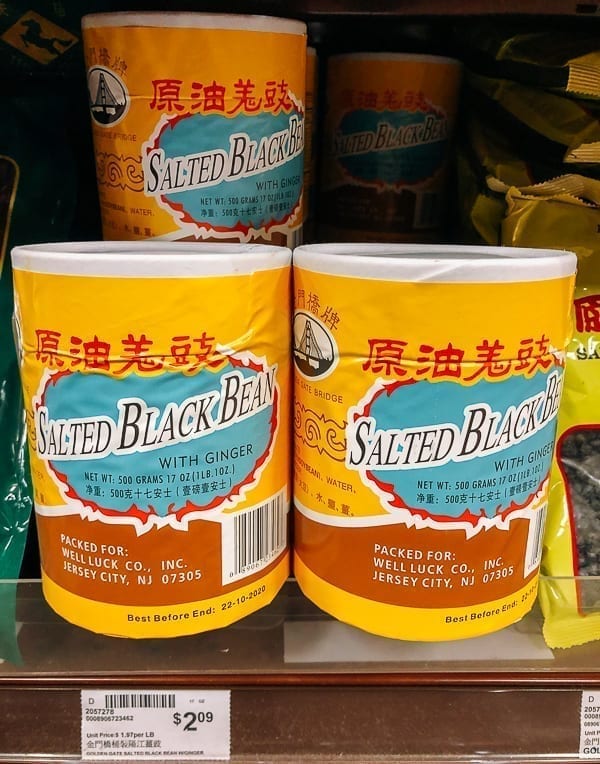 Chinese black beans with ginger, thewoksoflife.com