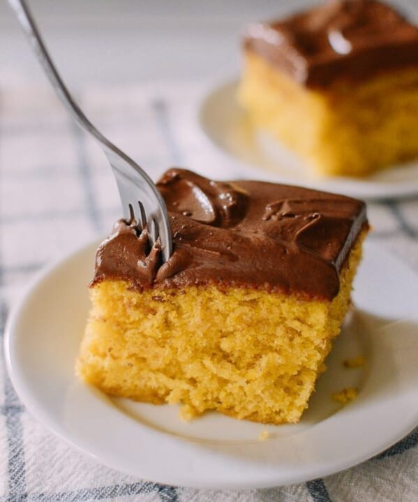 Perfect Yellow Cake, thewoksoflife.com