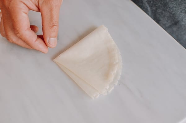 A folded mandarin pancake, thewoksoflife.com