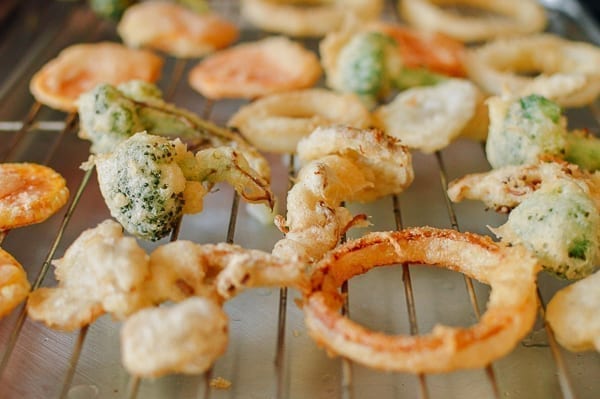 Fried Japanese tempura, thewoksoflife.com