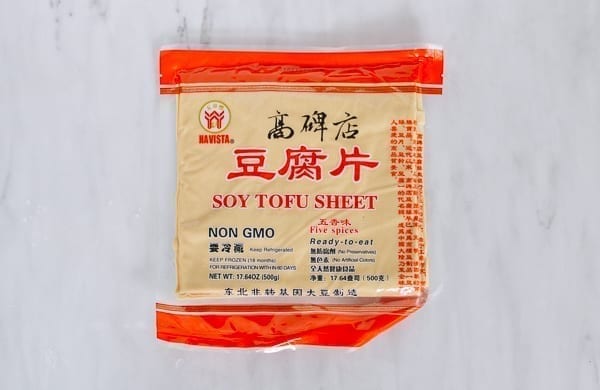Soy Tofu Sheet Package, thewoksoflife.com