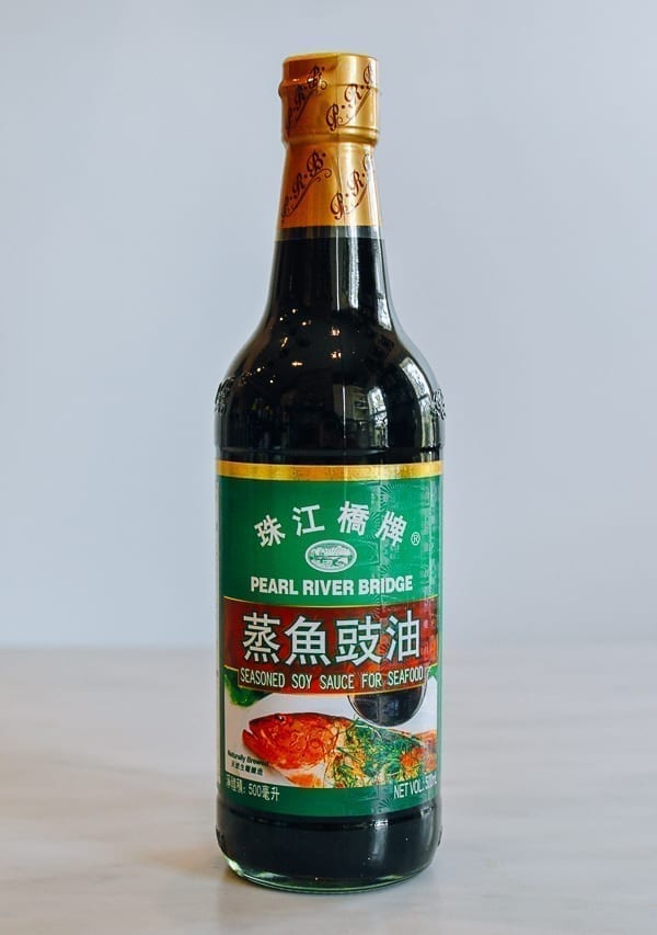 Chinese seasoned soy sauce for seafood, thewoksoflife.com