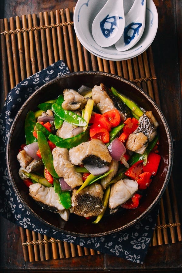 Chinese Fish Stir-fry (Healthy One-Pan Meal!) | The Woks ...