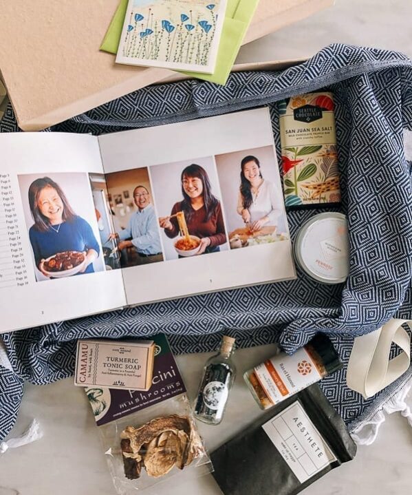 Sarah Yeoman Photo Cookbook Gift box, thewoksoflife.com