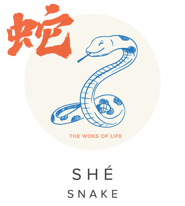 The Woks of Life Chinese Zodiac Snake