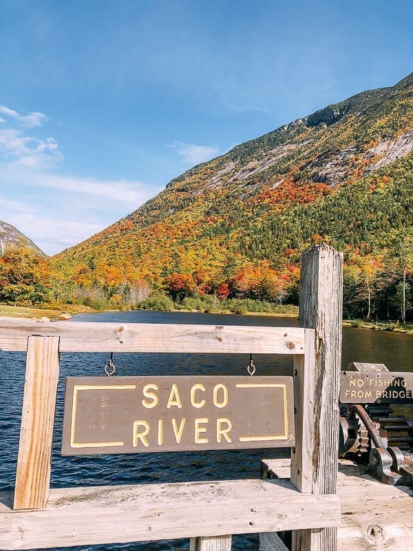 Saco River sign, thewoksoflife.com