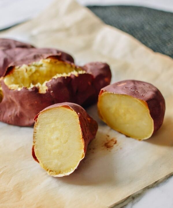 Baked Japanese Sweet Potatoes, thewoksoflife.com
