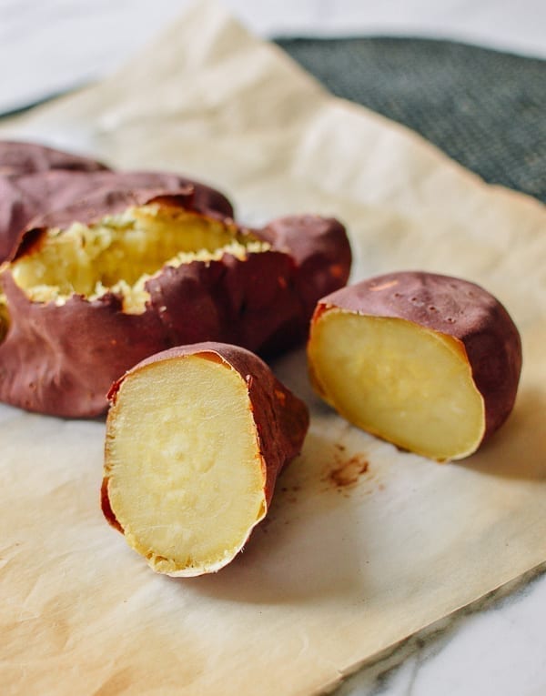 Baked Japanese Sweet Potatoes, thewoksoflife.com
