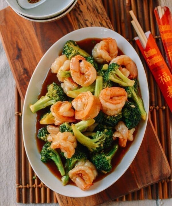 Shrimp and Broccoli, thewoksoflife.com