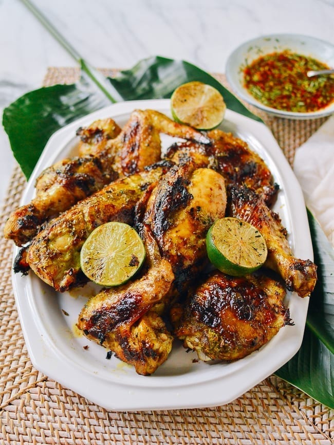 Thai Grilled Chicken (Gai Yang), thewoksoflife.com