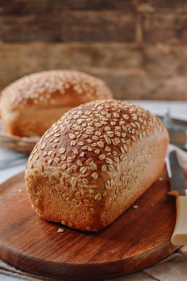 Multigrain Bread Loaf, thewoksoflife.com
