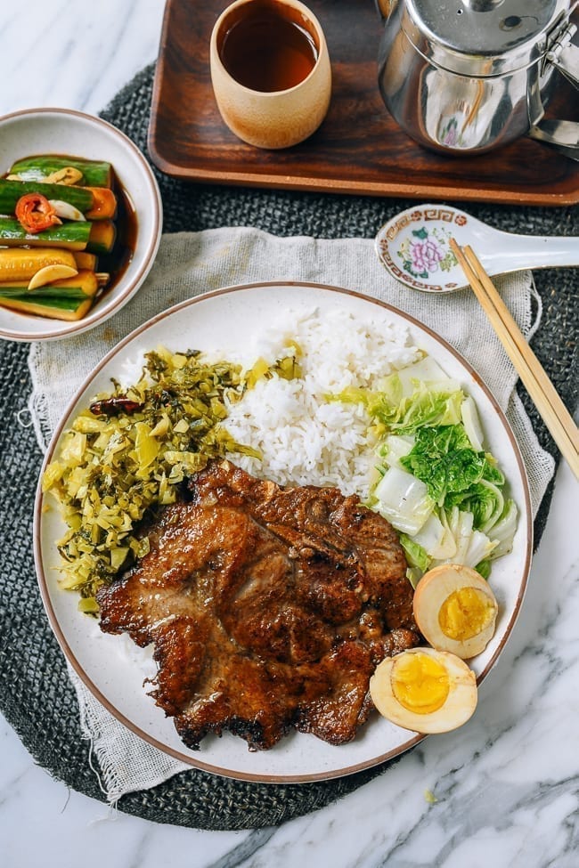 Taiwanese Pork Chop Plate, thewoksoflife.com