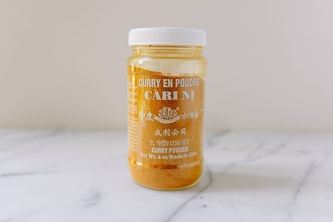 jar of curry powder