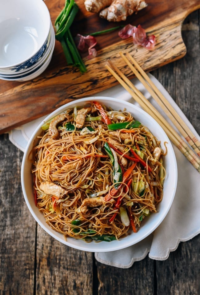 Chicken Mei Fun: Chinese Home-Style Recipe | The Woks of Life