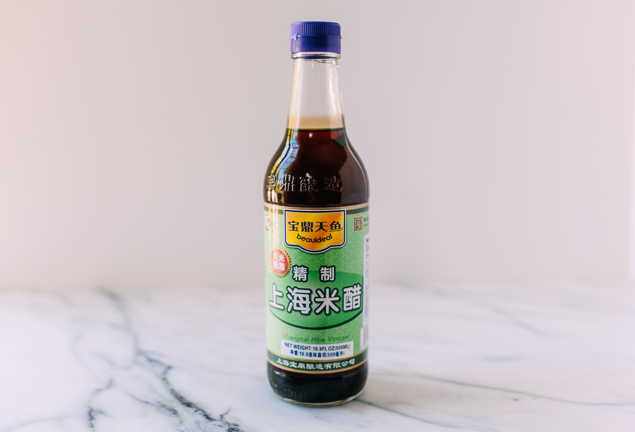 Bottle of Shanghai rice vinegar, thewoksoflife.com