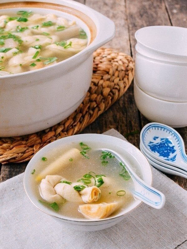 Yan Du Xian Shanghai Pork Soup w/ Bamboo & Tofu, by thewoksoflife.com