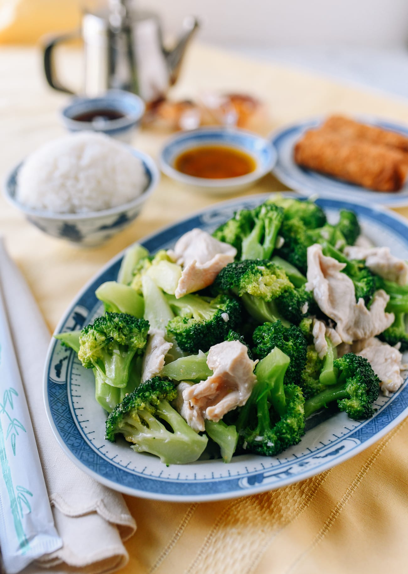 Chicken & Broccoli with White Sauce