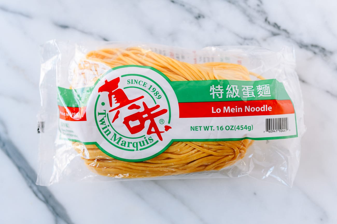 package of twin marquis lo mein noodle