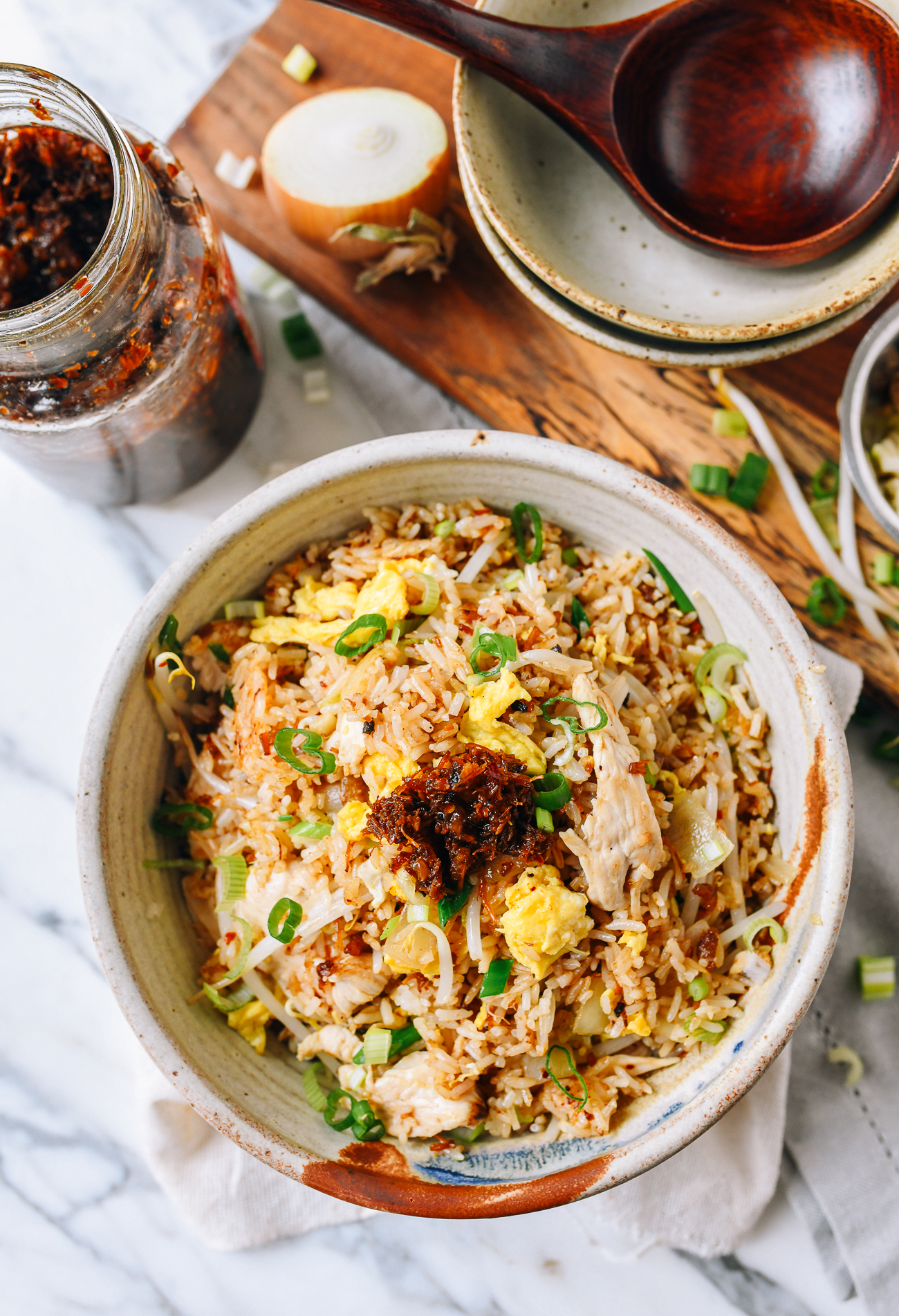 XO Sauce Fried Rice with chicken