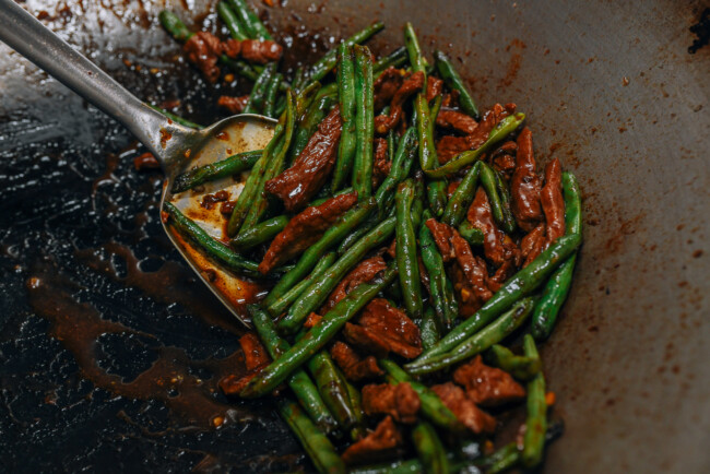 Beef with String Beans: Quick & Easy Stir-fry - The Woks of Life