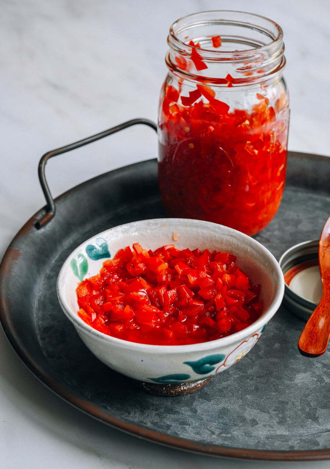 Chopped Chilli Homemade Hunan Salted Chilies (Duo Jiao - 剁椒) - The Woks of Life