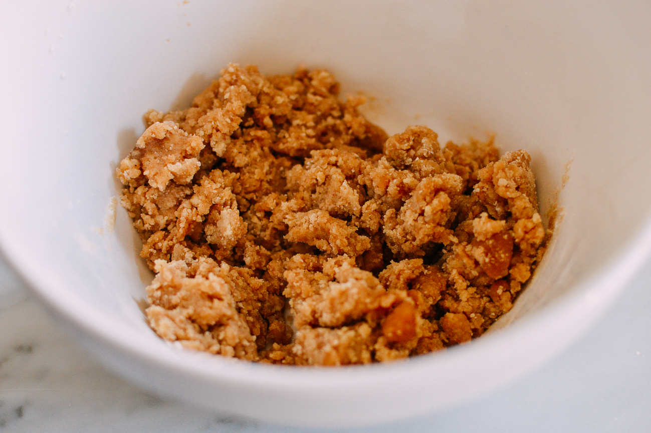 Crumb mixture for coffee cake