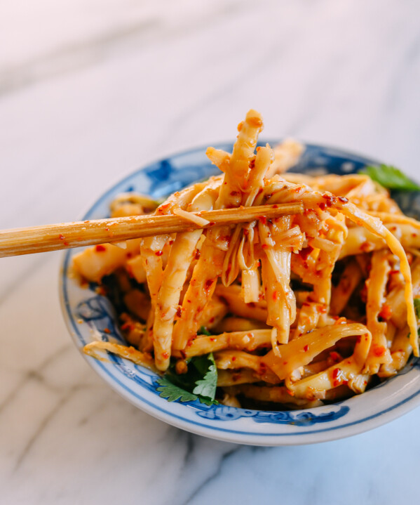 Chinese-Style Spicy Bamboo Shoot Salad