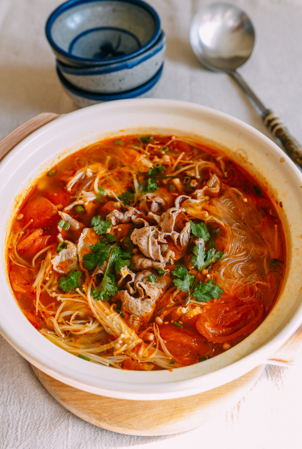 Tomato Hot Pot with Beef - The Woks of Life