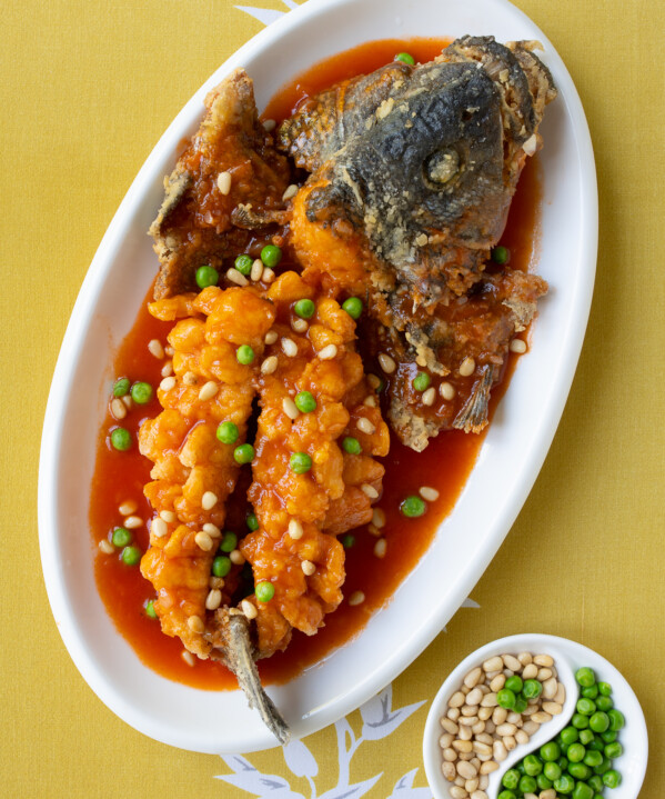 Chinese Sweet and Sour Squirrel Fish