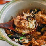 Chinese Chicken and Mushroom Clay Pot Rice