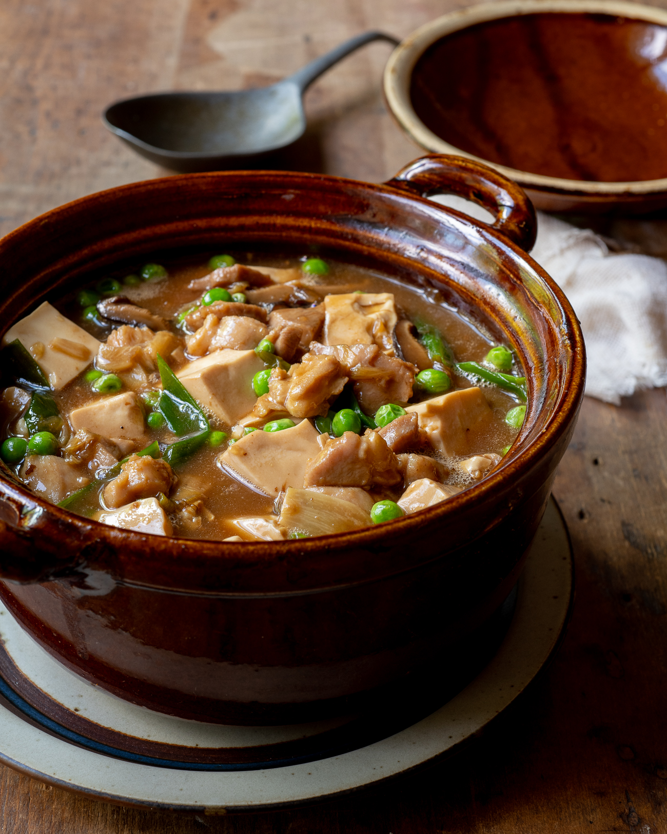 Chinese tofu casserole recipe with chicken