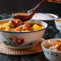 Pork Bone Tomato Potato Corn Soup