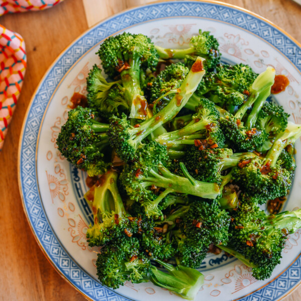 Steamed Broccoli, Chinese-style
