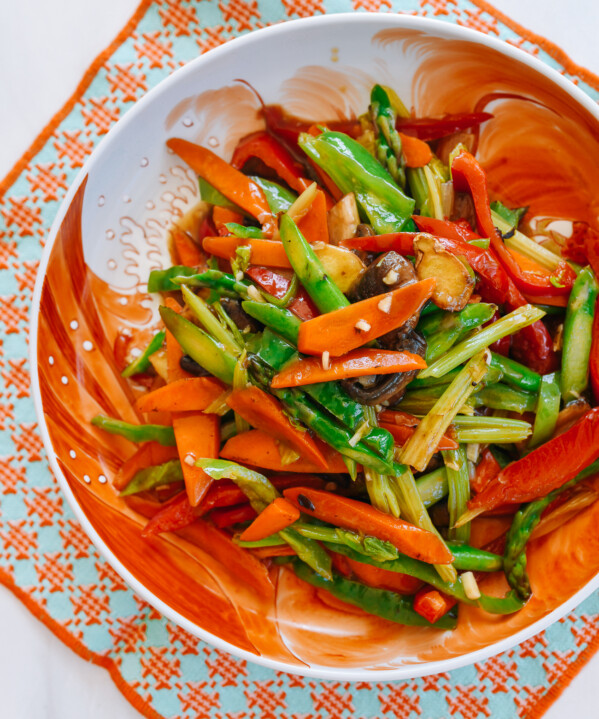 Everyday flexible Chinese vegetable stir-fry recipe