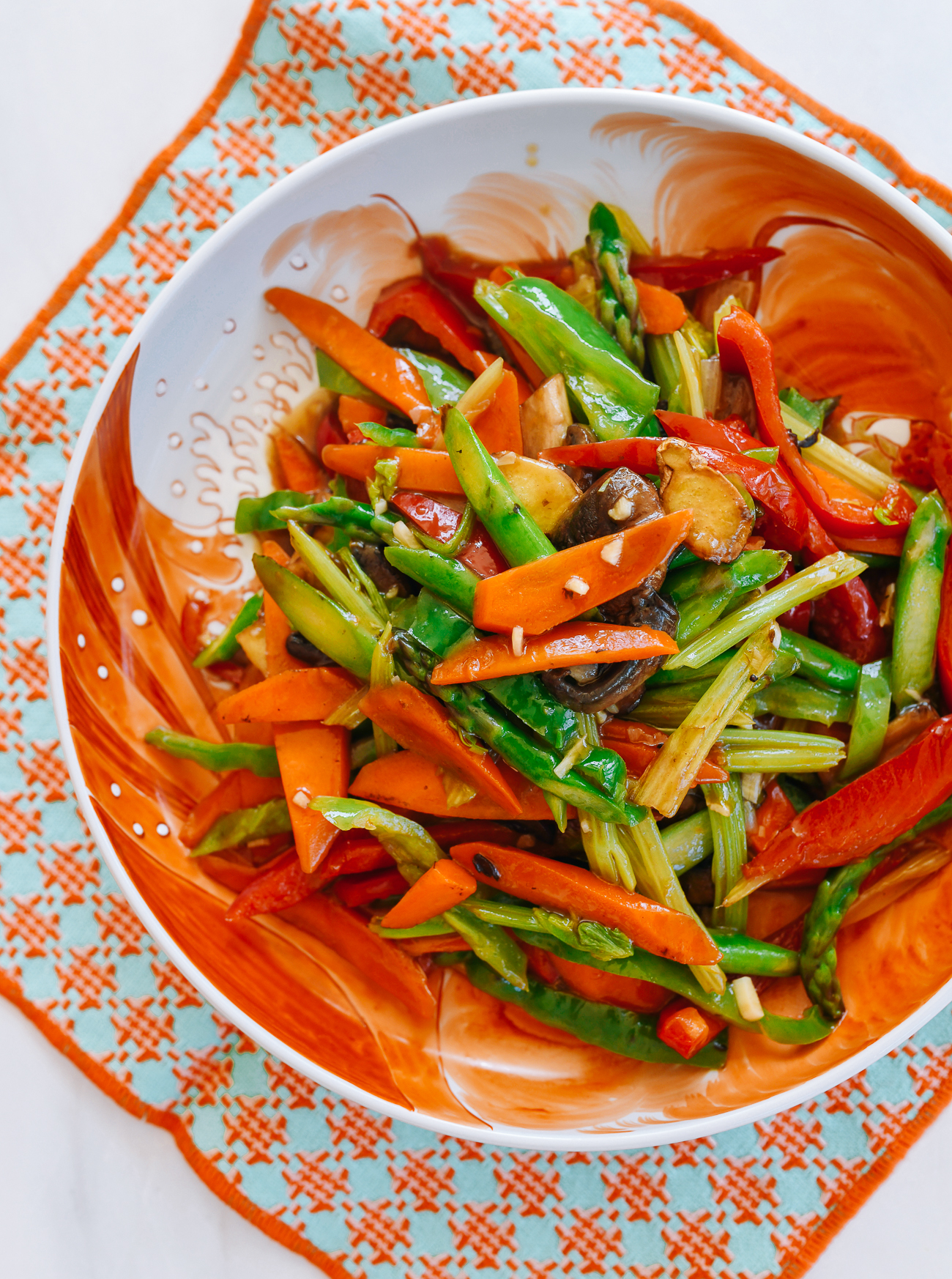 Everyday flexible Chinese vegetable stir-fry recipe