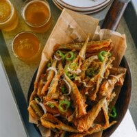 Salt and Pepper Fried Smelts