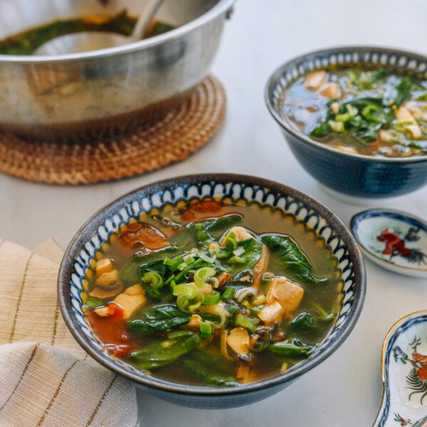 Vegan Detox Soup Asian-Inspired