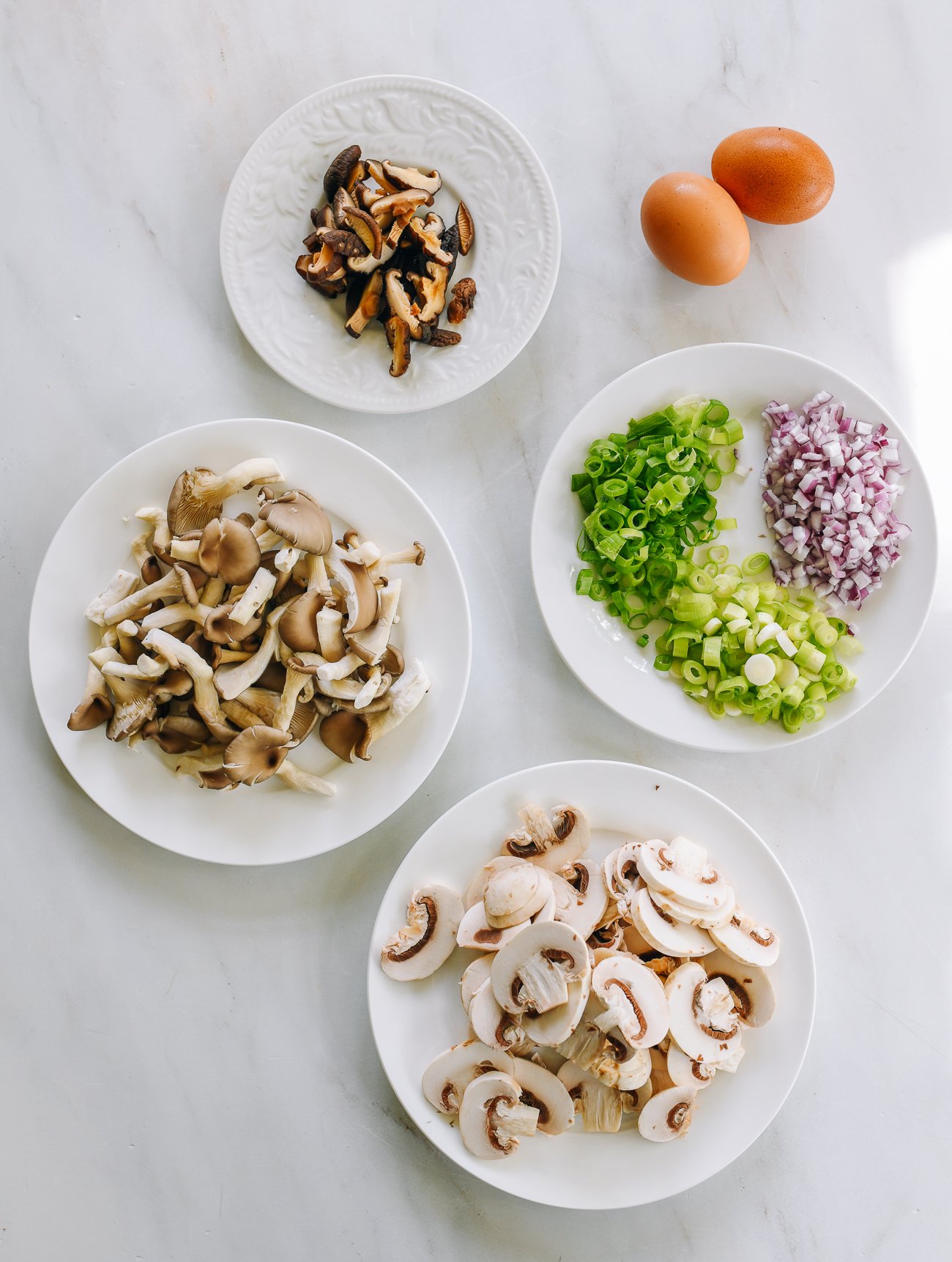 mushroom fried rice ingredients