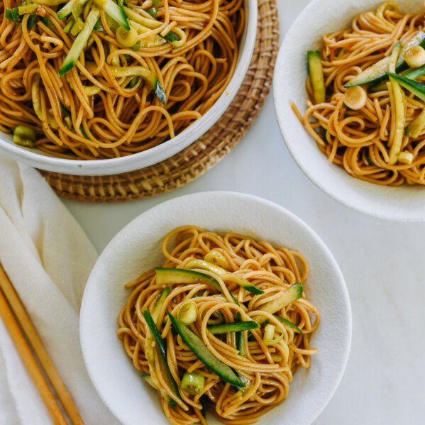 Chinese Sour Spicy Cold Noodles