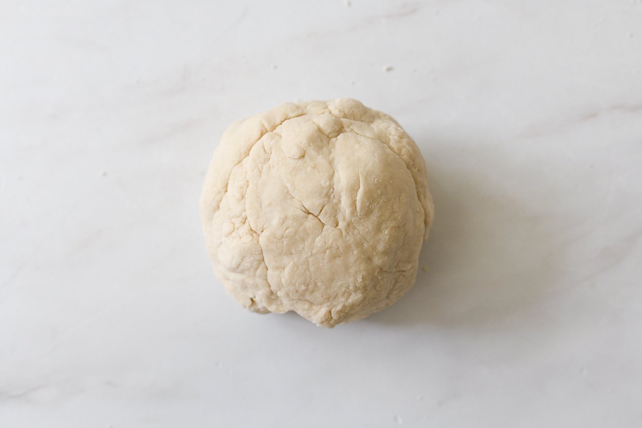 lumpy ball of dough