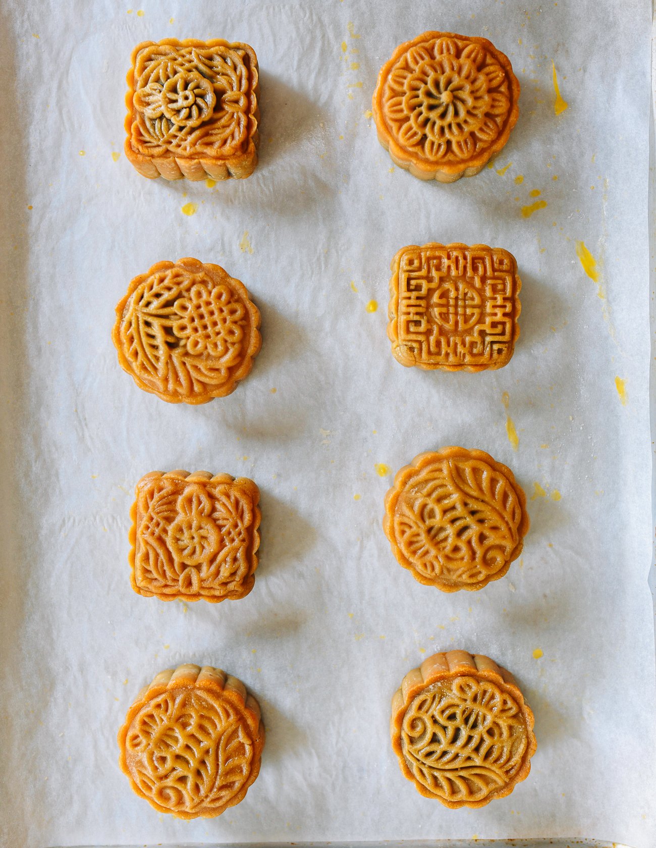 1 day old mooncakes