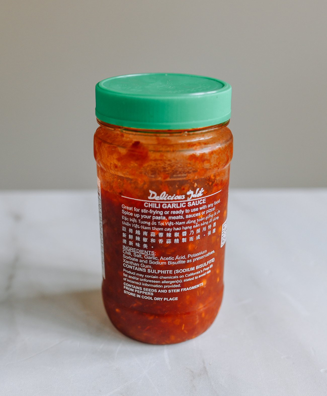 chili garlic sauce ingredients