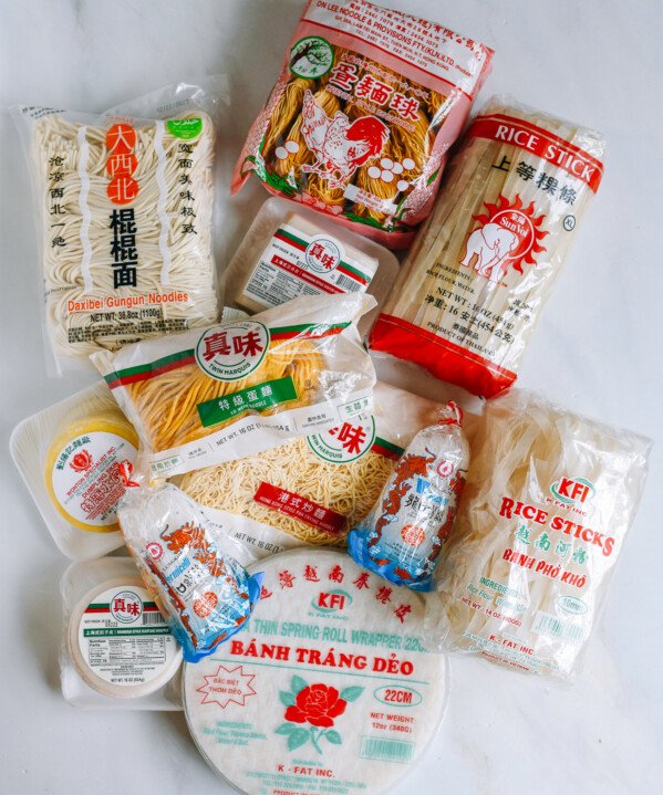 Chinese Ingredients Glossary Noodles and Wrappers