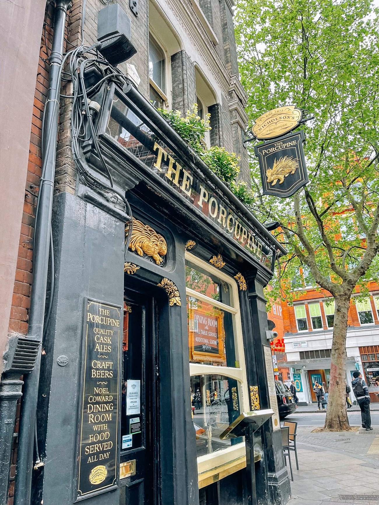 The Porcupine pub in London