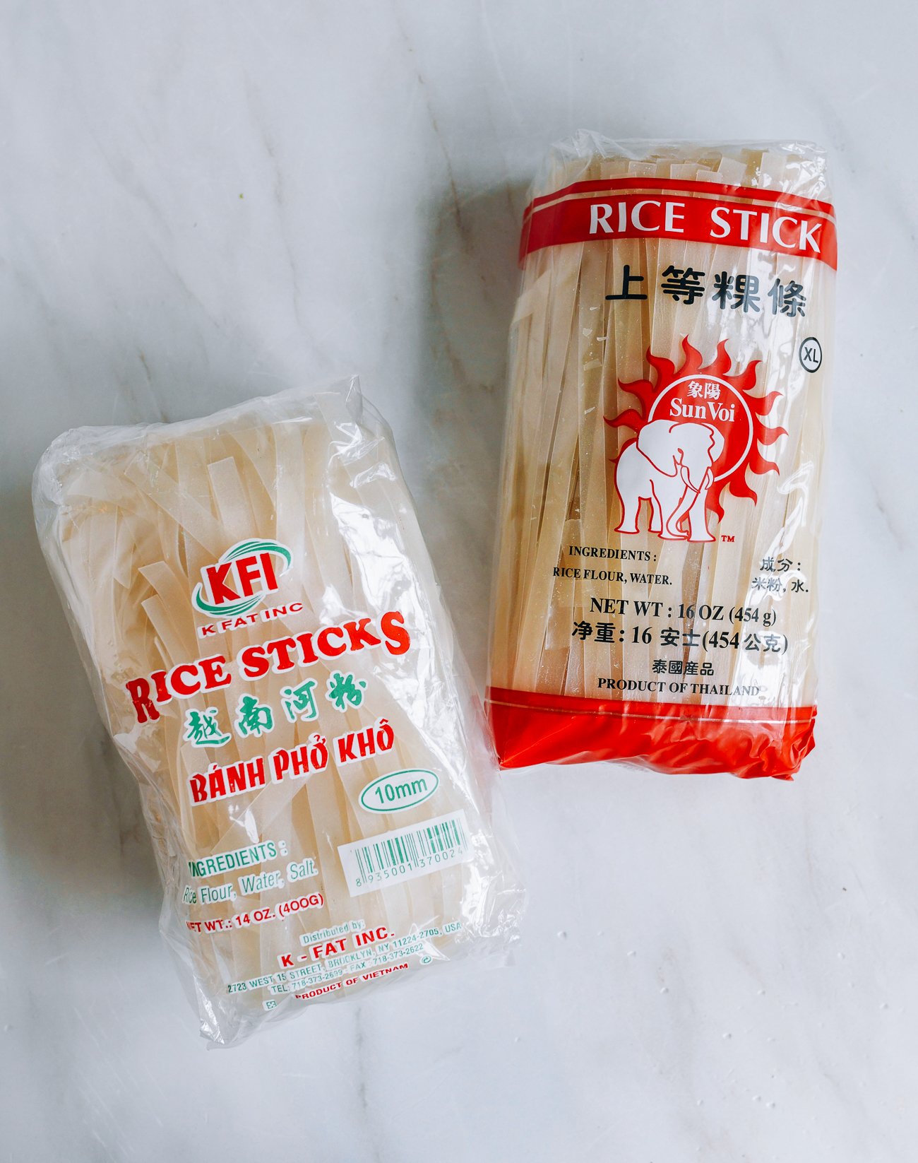 Wide Rice Noodle Packets