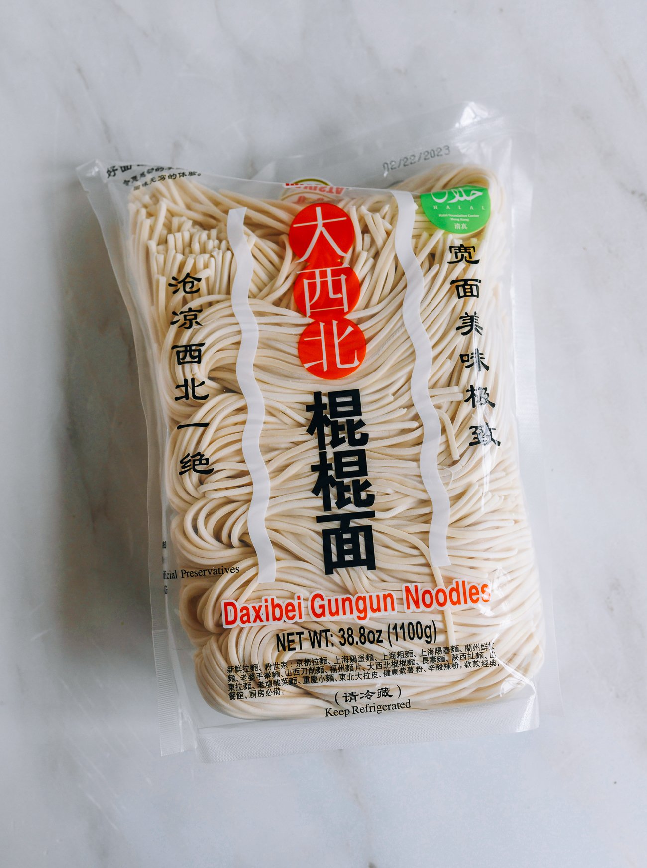 Chinese white noodles