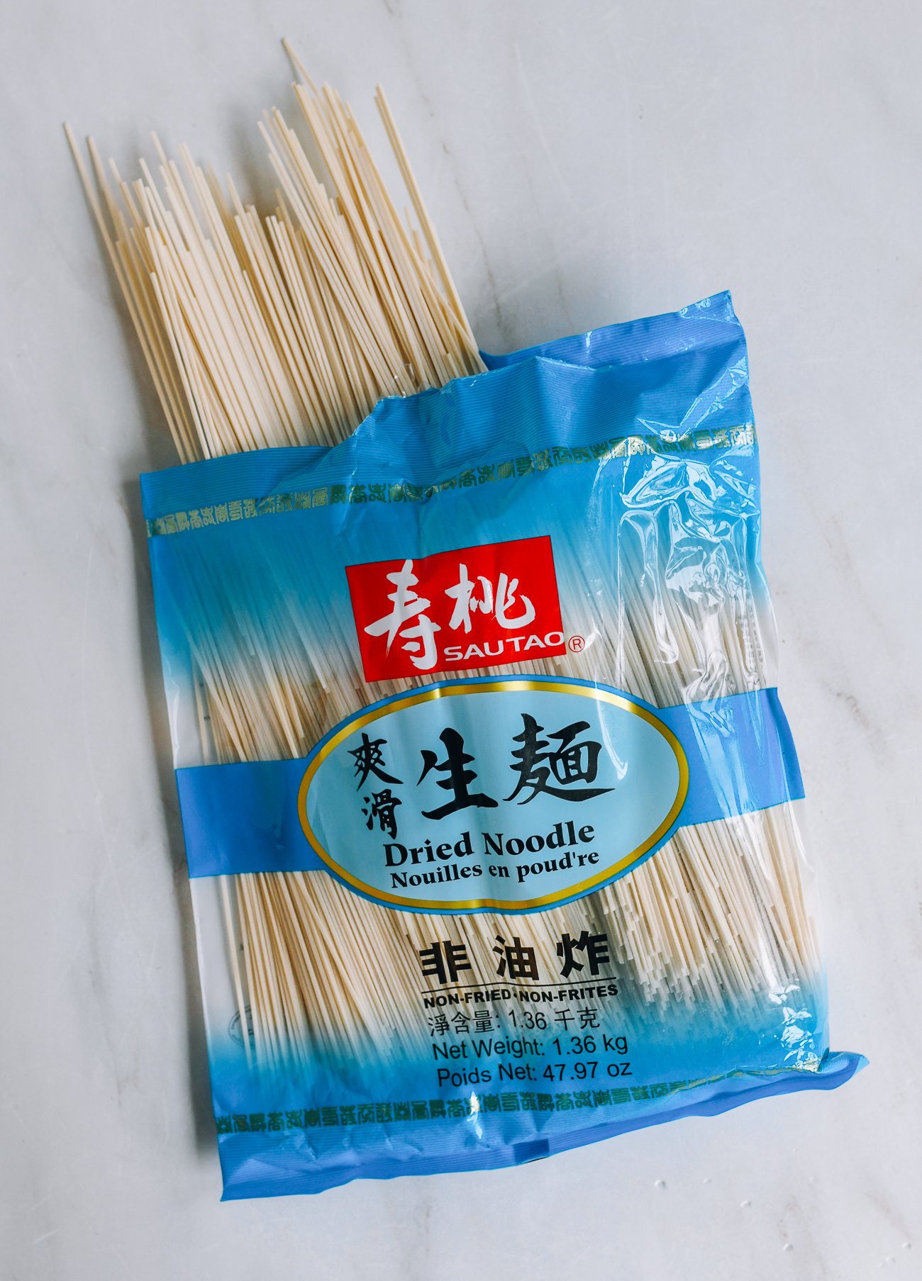 Dried White Noodles