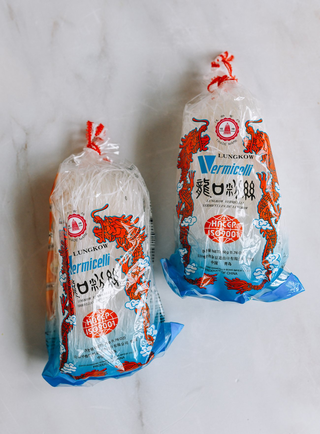Mung Bean Vermicelli Noodles in Packages