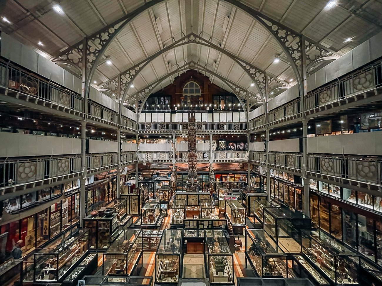 The Pitt Rivers Museum at Oxford University